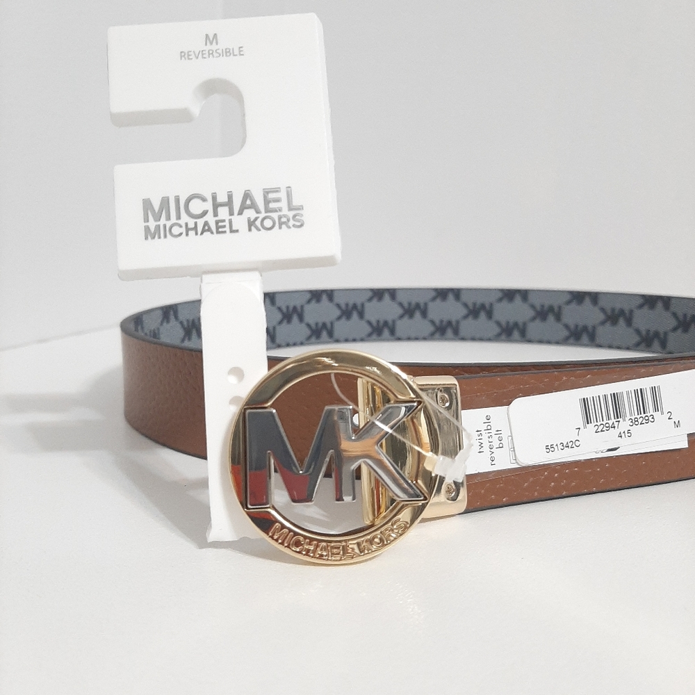 NWT MK Belt Size M - Picture 2 of 3
